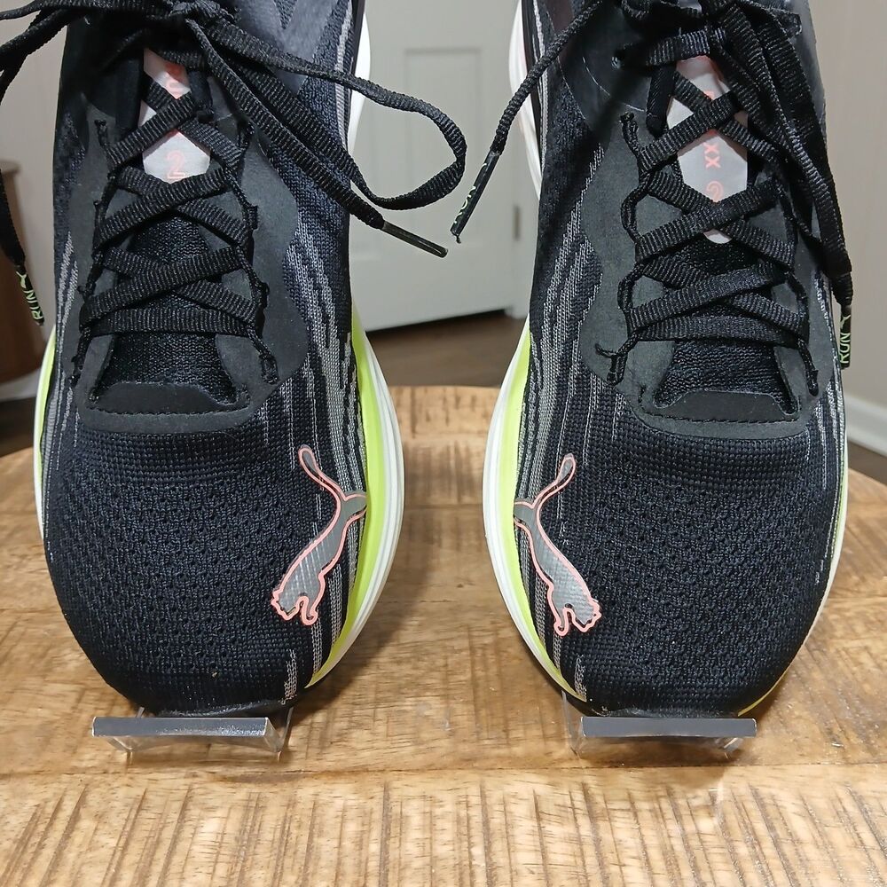 PUMA Run XX Nitro 2 Women's Running Shoes Black Koral Ice Pink Size 9.5 Athletic - Picture 4 of 16
